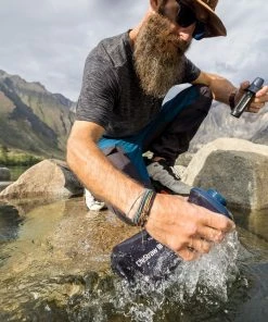 LifeStraw Peak Series Collapsible Squeeze Water Bottle Filter System 1L