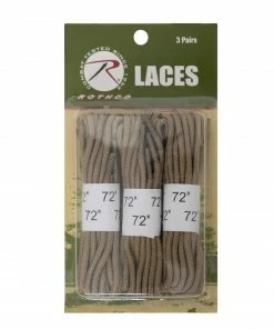 Rothco 72" Boot Laces - 3-Pack