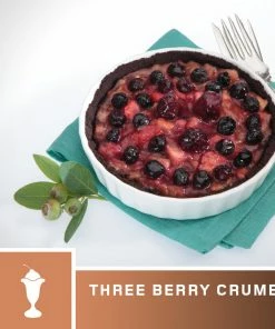 AlpineAire Three Berry Crumble Dessert Backpacking Meals