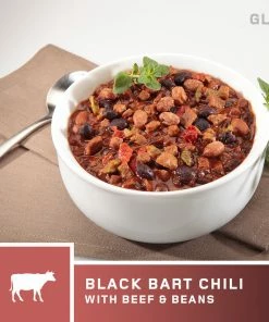 Backpacking Meals AlpineAire Black Bart Chili With Beef & Beans - Gluten Free