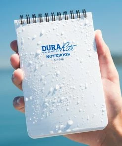Waterproof Notebooks Rite In The Rain Waterproof (DURARITE) Top Spiral Notebook, 4 In. X 6 In.