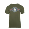 Rothco Vintage Army Air Corps T-Shirt - Olive Drab