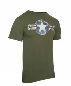 Rothco Vintage Army Air Corps T-Shirt - Olive Drab