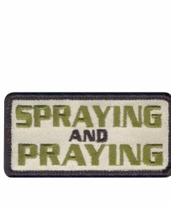 Rothco's Spraying And Praying Morale Patch