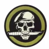 Rothco Military Skull & Knife Morale Patch