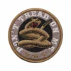 Rothco Don't Tread On Me Round Morale Patch