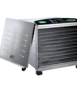 LEM Big Bite Digital Stainless Steel Dehydrator Food & Food Storage