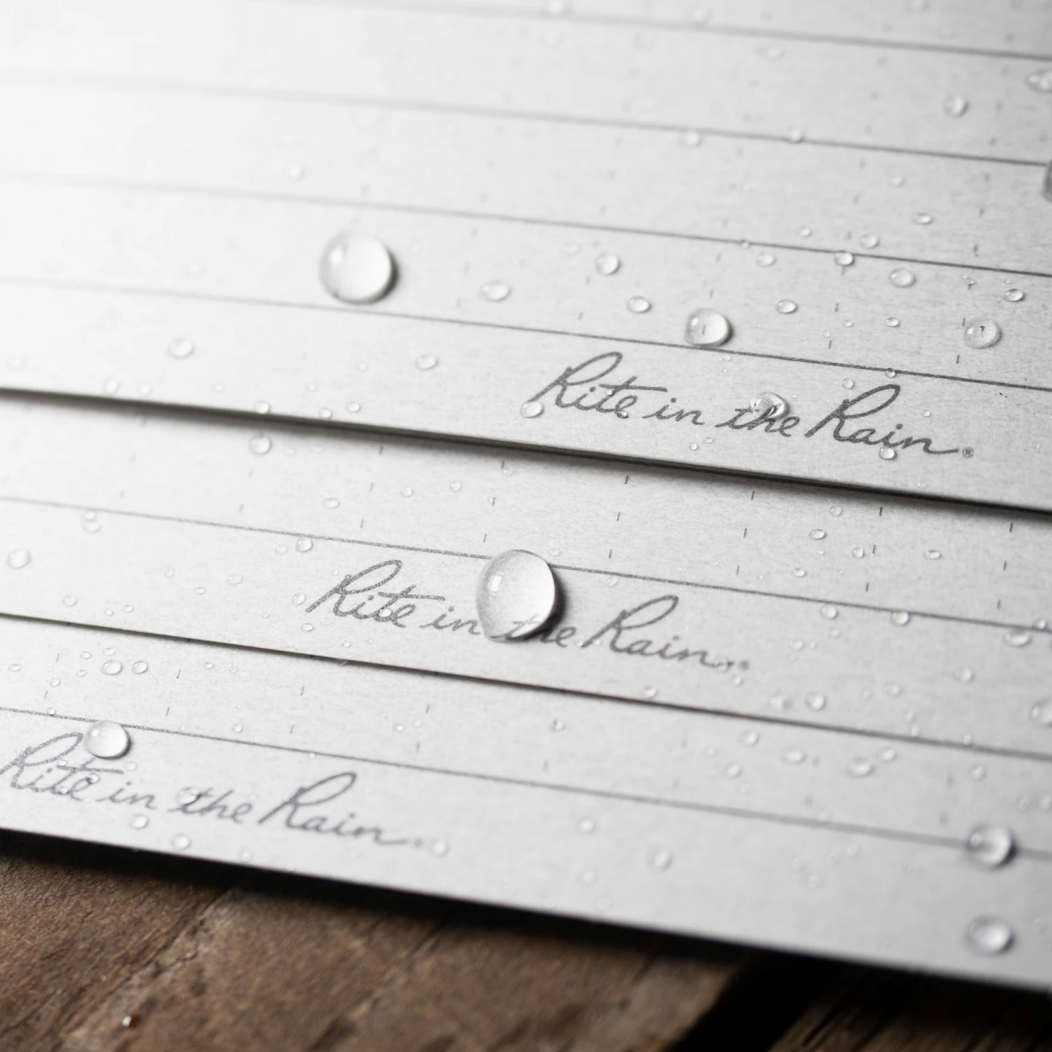 Waterproof Notebooks Rite In The Rain Weatherproof Index Cards, 3" X 5" 6 Waterproof Notebooks Rite In The Rain Weatherproof Index Cards, 3" X 5"