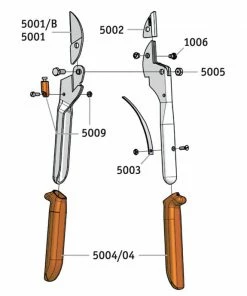 LÖWE LOWE 5.104 Small Anvil Pruner