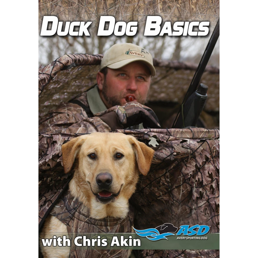 Camping & Hunting AVERY SPORTING DOG CHRIS AKIN DUCK DOG BASICS RETRIEVER ~ INSTRUCTIONAL DVDS 1 Camping & Hunting AVERY SPORTING DOG CHRIS AKIN DUCK DOG BASICS RETRIEVER ~ INSTRUCTIONAL DVDS