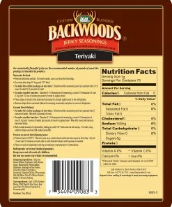 LEM BACKWOODS TERIYAKI JERKY SEASONING Food & Food Storage