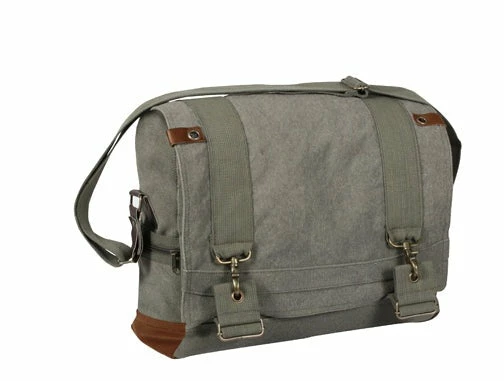 Rothco Vintage Canvas B-15 Pilot Messenger Bag 1 Rothco Vintage Canvas B-15 Pilot Messenger Bag