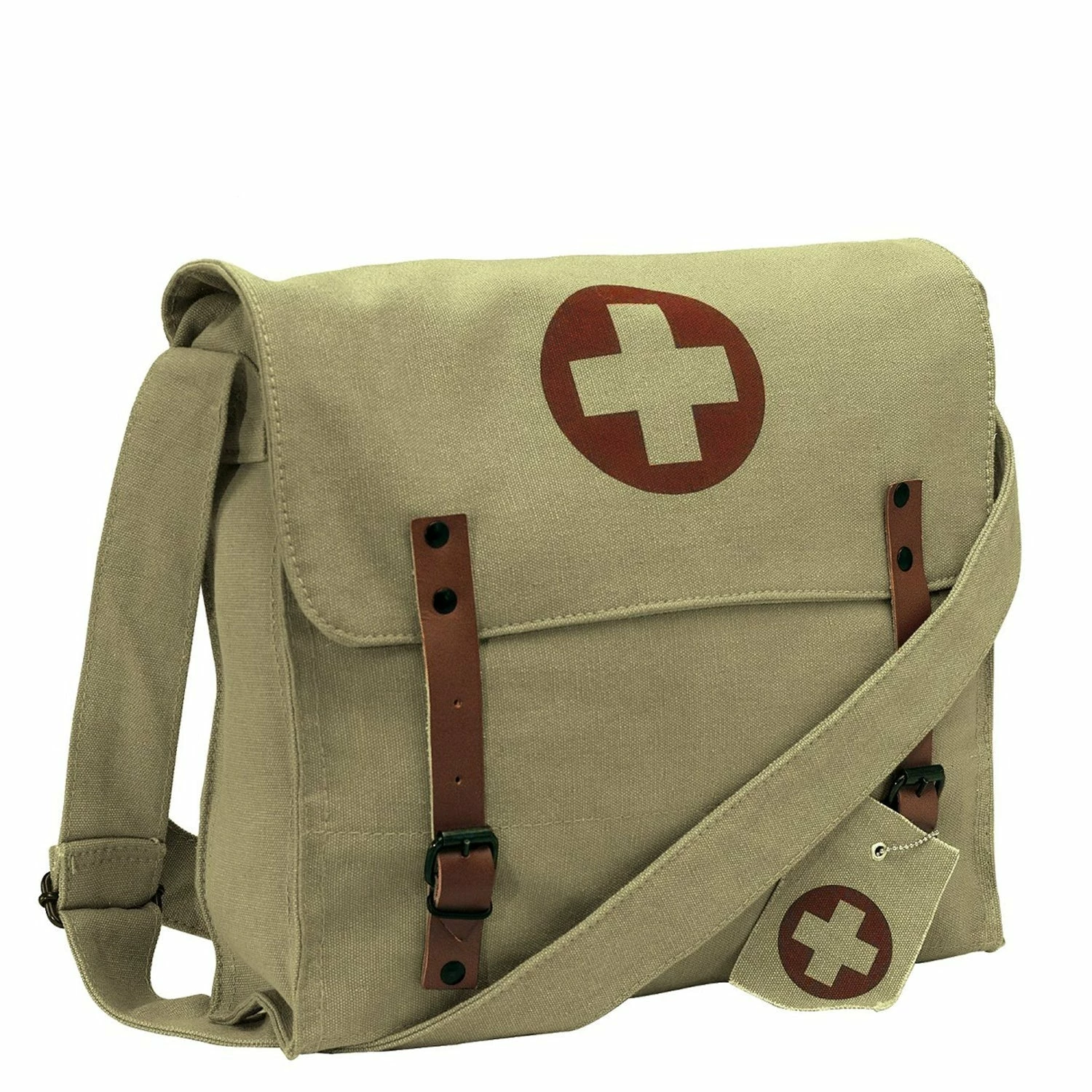 Rothco Vintage Medic Canvas Bag With Cross 1 Rothco Vintage Medic Canvas Bag With Cross