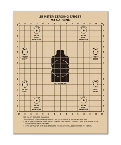 Rite In The Rain Weatherproof 25 Meter Target - 100 Pack