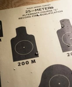 Rite In The Rain Weatherproof 25m Alt C Qualification Targets - 10 Pack