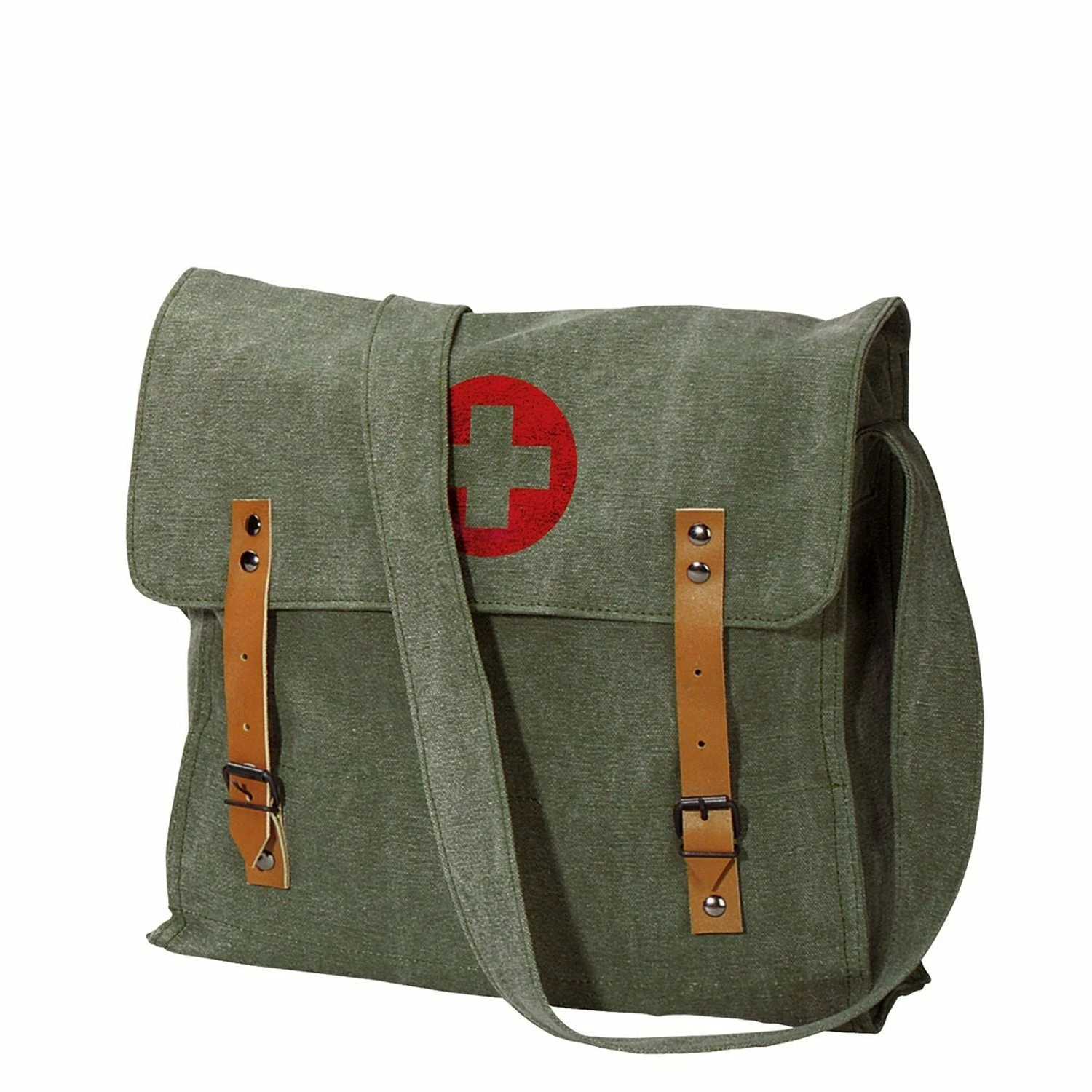 Rothco Vintage Medic Canvas Bag With Cross 3 Rothco Vintage Medic Canvas Bag With Cross