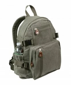Rothco Vintage Canvas Compact Backpack Gear