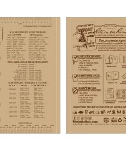 Rite In The Rain Weatherproof Soft Cover Pocket Notebook, 3.5 In. X 6 In. Waterproof Notebooks