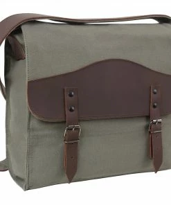 Rothco Vintage Canvas Medic Bag With Leather Accents Bags
