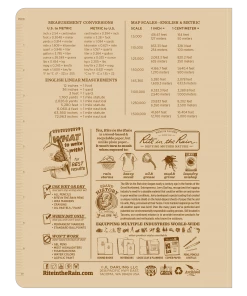 Books, Binders & Notepads Rite In The Rain Weatherproof Hard Cover Notebook, 8.75 In. X 11.25 In.