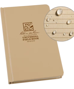 Rite In The Rain Weatherproof Hard Cover Notebook, 4.75 In. X 7.5 In. Books, Binders & Notepads