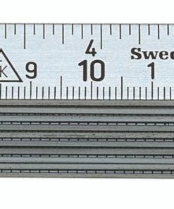 Hultafors Aluminium Folding Rule A61 — 2m, 10 Sections