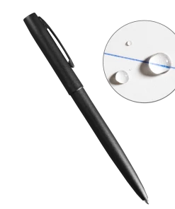 Rite In The Rain Weatherproof Metal Clicker Pen - Blue Ink