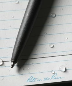 Rite In The Rain Weatherproof Metal Clicker Pen - Black Ink 15 Rite In The Rain Weatherproof Metal Clicker Pen - Black Ink