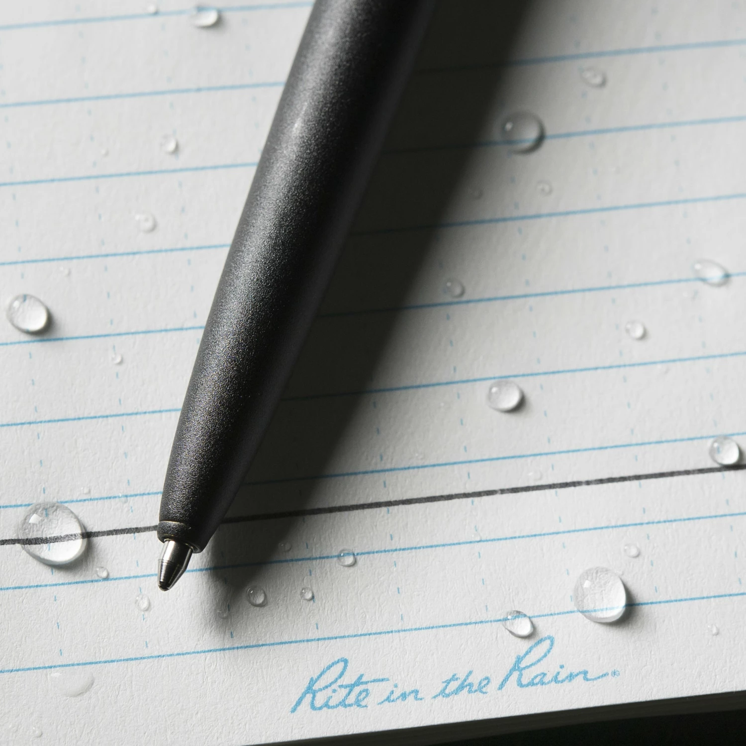 Rite In The Rain Weatherproof Metal Clicker Pen - Black Ink 4 Rite In The Rain Weatherproof Metal Clicker Pen - Black Ink