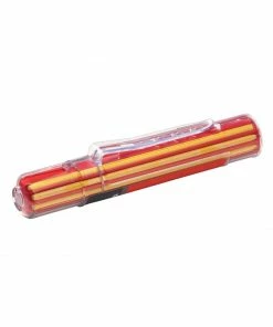 Hultafors Dry Marker Refills—Graphite And Chalk (Red And Yellow)