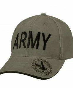 Rothco Vintage Deluxe Army Low Profile Insignia Cap
