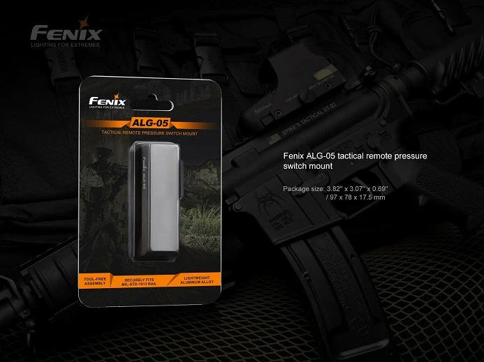Fenix Lights Fenix ALG-05 Tactical Remote Pressure Switch Mount 8 Fenix Lights Fenix ALG-05 Tactical Remote Pressure Switch Mount