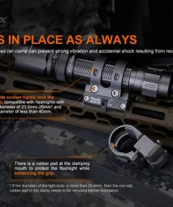 Fenix ALG-16 M-Lok Rail Mount Accessories