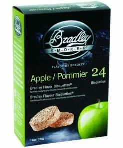 Bradley Bisquettes Bradley Flavor Bisquettes - Apple 24Pk