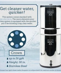 Crown Berkey Water Filter (6 Gal)