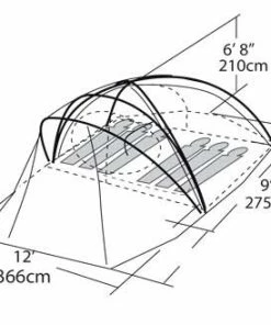 EUREKA BON ECHO TOUR 600 TENT Gear