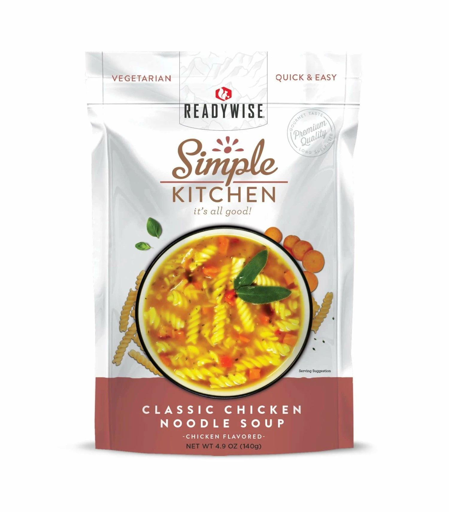 ReadyWise Simple Kitchen Classic Chicken Noodle Soup - 6 Pack Food & Food Storage 2 ReadyWise Simple Kitchen Classic Chicken Noodle Soup - 6 Pack Food & Food Storage