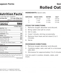 Food & Food Storage Augason Farms Quick Rolled Oats