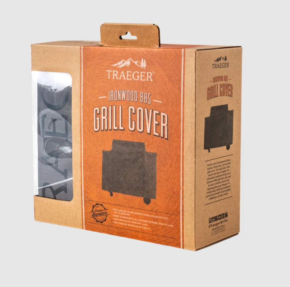 Traeger Accessories TRAEGER IRONWOOD 885 FULL LENGTH GRILL COVER 3 Traeger Accessories TRAEGER IRONWOOD 885 FULL LENGTH GRILL COVER