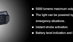 Fenix TK35UE V2.0 5000 Lumens Rechargeable Flashlight Flashlights