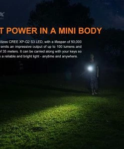 Fenix E01 V2.0 100 Lumens AAA Flashlight Flashlights