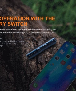 Fenix E01 V2.0 100 Lumens AAA Flashlight Flashlights