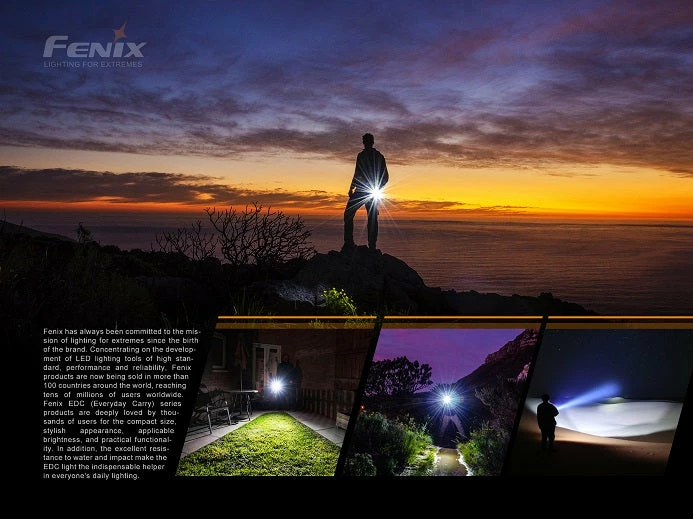 Fenix E02R Rechargeable 200 Lumen Keychain Light 13 Fenix E02R Rechargeable 200 Lumen Keychain Light