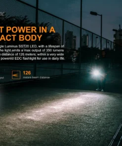 Flashlights FENIX E20 V2.0 350 LUMENS EDC FLASHLIGHT