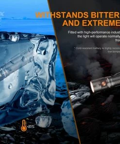 Flashlights FENIX E28R 1500 LUMENS RECHARGEABLE FLASHLIGHT