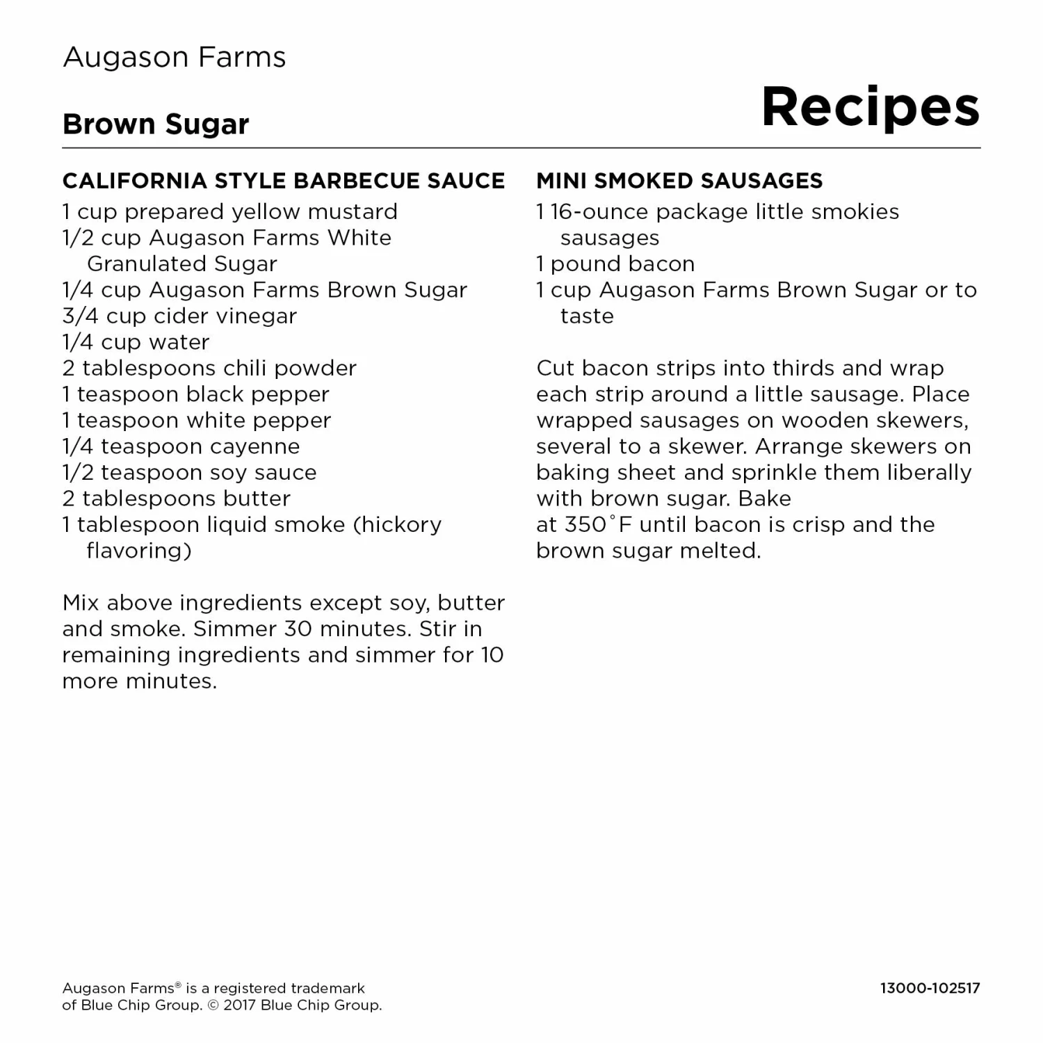 Augason Farms Brown Sugar 8 Augason Farms Brown Sugar