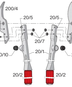 FELCO 20 Classic Loppers 43 Cm / 16.9 Inch
