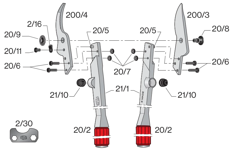 Home, Farm & Garden FELCO 21 Classic Loppers 63 Cm / 24.8 Inch 2 Home, Farm & Garden FELCO 21 Classic Loppers 63 Cm / 24.8 Inch