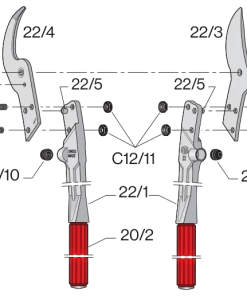 FELCO 22 Classic Loppers 84 Cm / 33.1 Inch 7 FELCO 22 Classic Loppers 84 Cm / 33.1 Inch