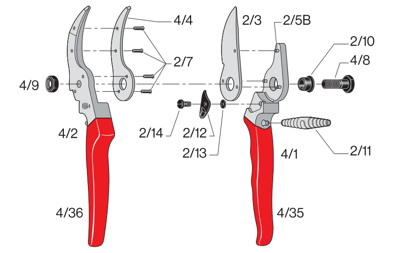 FELCO 4 Pruning Shear 3 FELCO 4 Pruning Shear